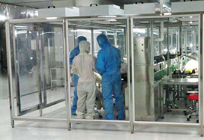 洁净棚的工作原理是通过空气净化系统、送风系统、排风系统