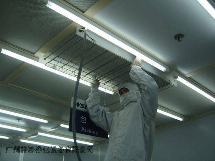 洁净室FFU空气过滤器安装 洁净室FFU空气过滤器安装