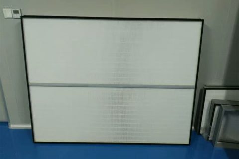 PTFE超高效过滤器用于洁净室末端送风口，FFU、洁净设备安装中的应用